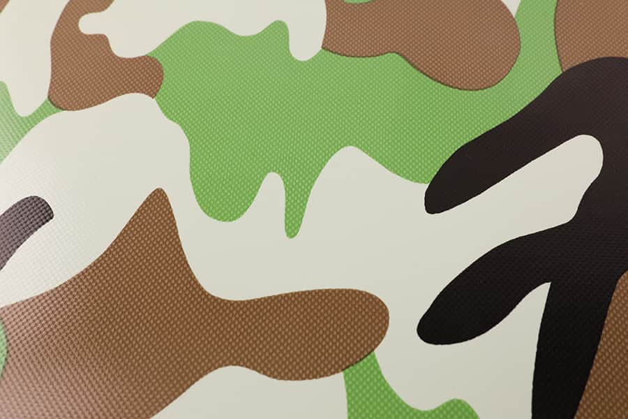 PVC Tarpaulin Camouflage Bercetak